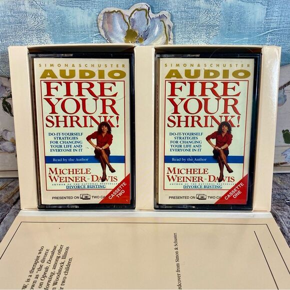 Fire Your Shrink Strategies By Michele Weiner-Davis Audio Cassette Tape 2 Pack - Picture 4 of 7